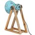 Bureaulamp 25 W E27 30x17x40 cm verweerd blauw_