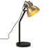 Bureaulamp 25 W E27 17x17x60 cm antiek messingkleurig_