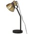 Bureaulamp 25 W E27 17x17x60 cm antiek messingkleurig_