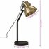 Bureaulamp 25 W E27 17x17x60 cm antiek messingkleurig_