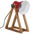 Bureaulamp 25 W E27 30x17x40 cm verweerd rood_