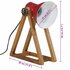 Bureaulamp 25 W E27 30x17x40 cm verweerd rood_