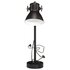 Bureaulamp 25 W E27 15x15x55 cm zwart_